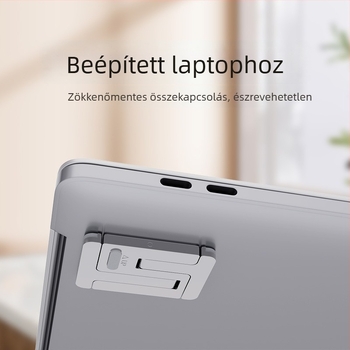 Laptop hűtőbázis, alumíniumötvözet, SE-SC90, notebook-kompatibilis, 40 g