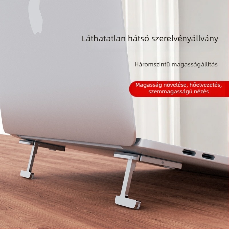 Laptop hűtőbázis, alumíniumötvözet, SE-SC90, notebook-kompatibilis, 40 g