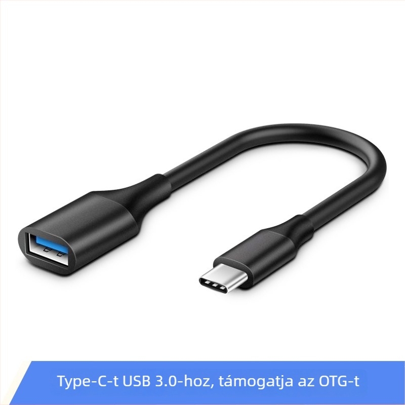 Type-C USB 3.0 OTG adapter kábel, OTG interfész, adatátviteli sebesség 5 Gbps, modell U304