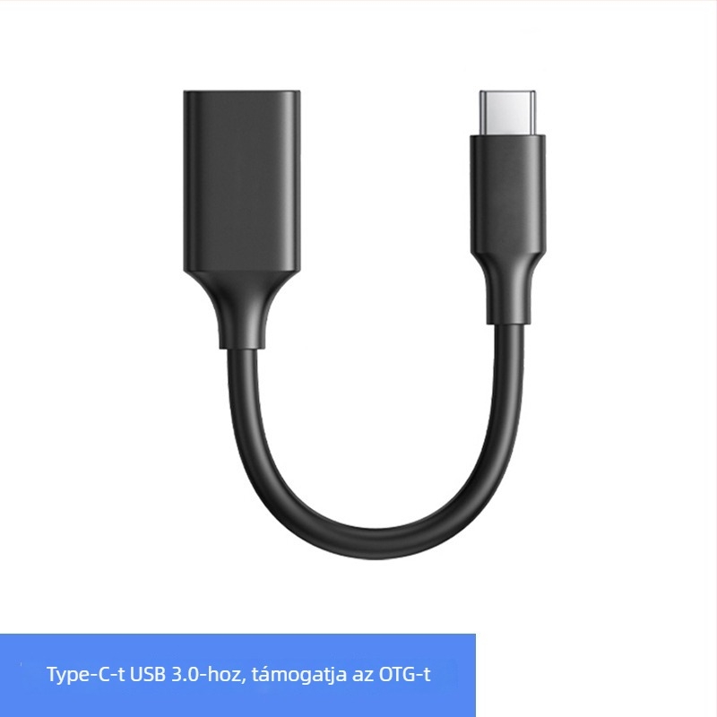 Type-C USB 3.0 OTG adapter kábel, OTG interfész, adatátviteli sebesség 5 Gbps, modell U304