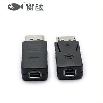 Mini DP női–DP férfi adapter, DP interfész, OEM gyártás, HYZ761