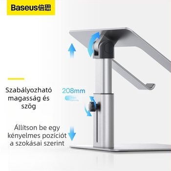 Baseus laptop állvány alumíniumötvözetből, univerzális stílus