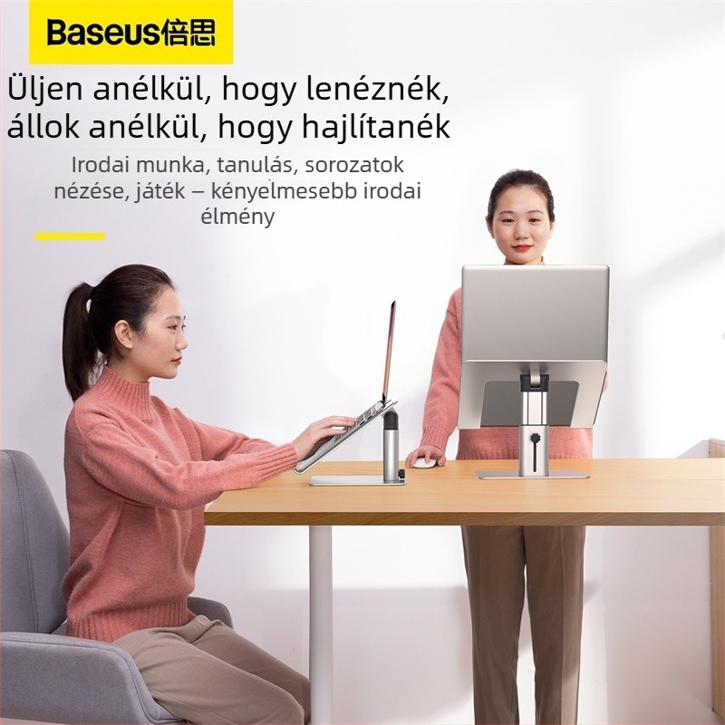 Baseus laptop állvány alumíniumötvözetből, univerzális stílus