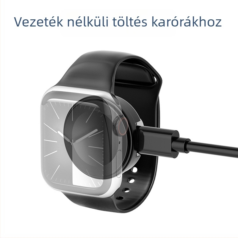 Type-C többportos adapter 1→8-osztóval, portok: Mini USB, Lightning, OTG, Micro USB és Type-C; mágneses rögzítés; akár 60W PD gyors töltés; Apple Watch vezeték nélküli töltésével kompatibilis