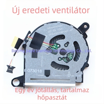 Notebook hűtő kompatibil X360 13-U, M3-U, M3-u001tu; egyventilátoros hűtés; alkatrész-szám 855966-001