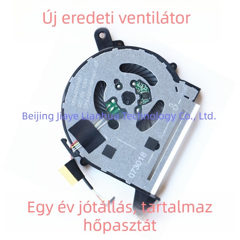 Notebook hűtő kompatibil X360 13-U, M3-U, M3-u001tu; egyventilátoros hűtés; alkatrész-szám 855966-001