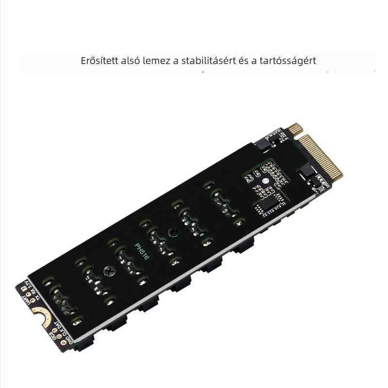 PCIe 3.0-tól SATA 6Gb/s, 6-portos NAS bővítő kártya ASM1166