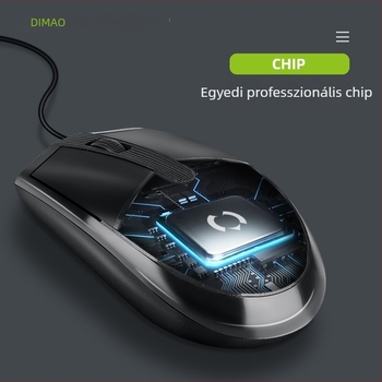 Emperor Cat DT1100 kábeles billentyűzet és egér készlet, USB interfész, optikai 1600 dpi, ergonómikus
