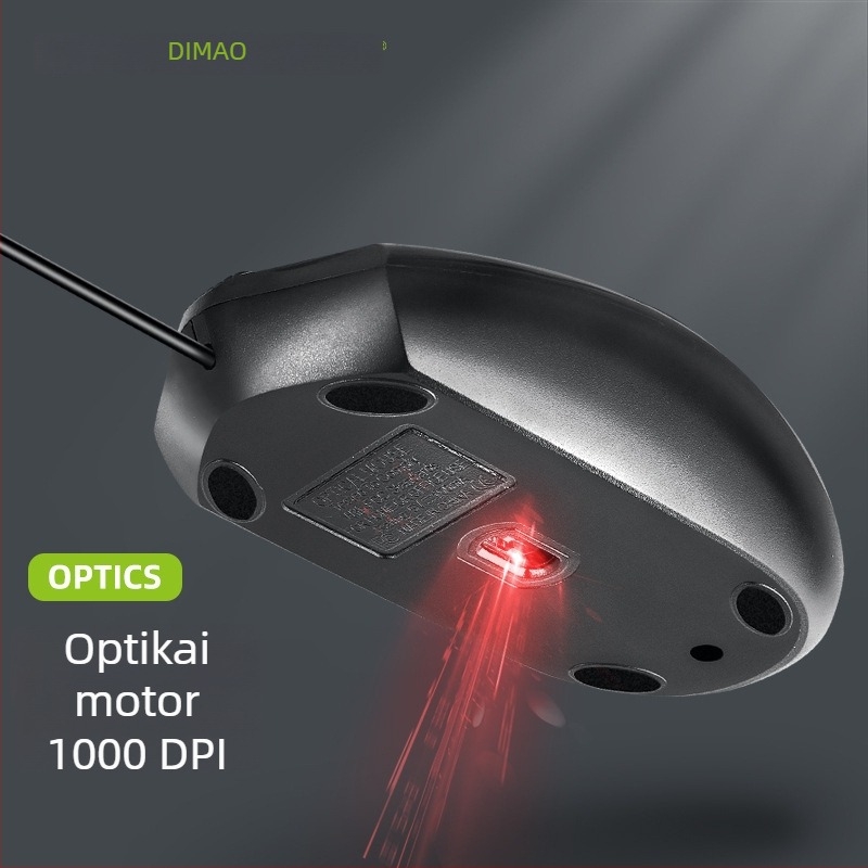 Emperor Cat DT1100 kábeles billentyűzet és egér készlet, USB interfész, optikai 1600 dpi, ergonómikus