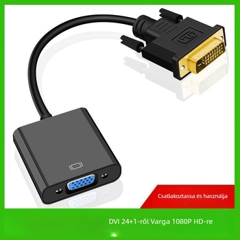Amila DVI-D–ről VGA-ra adapterkábel chippel