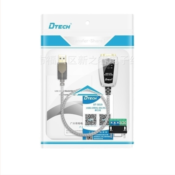 Det USB-Serial átalakító RS-485/RS-422, 9-pontos soros port, USB interfész, 0,5 m kábelhossz, modell 5019