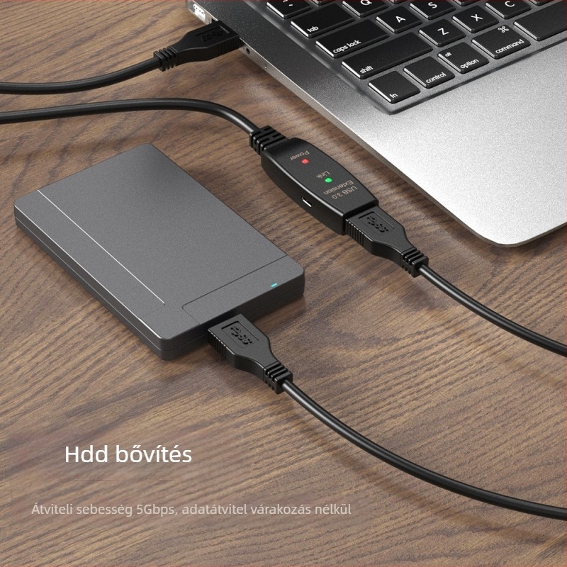 USB 3.0 hosszabbító kábel konferenciakamerához és fehér tábla