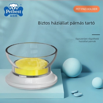 Háziállat pelenkatartó, Hordozható kutyapelenka rögzítő csattal, ABS műanyag, Egyszerű kialakítás külső használatra