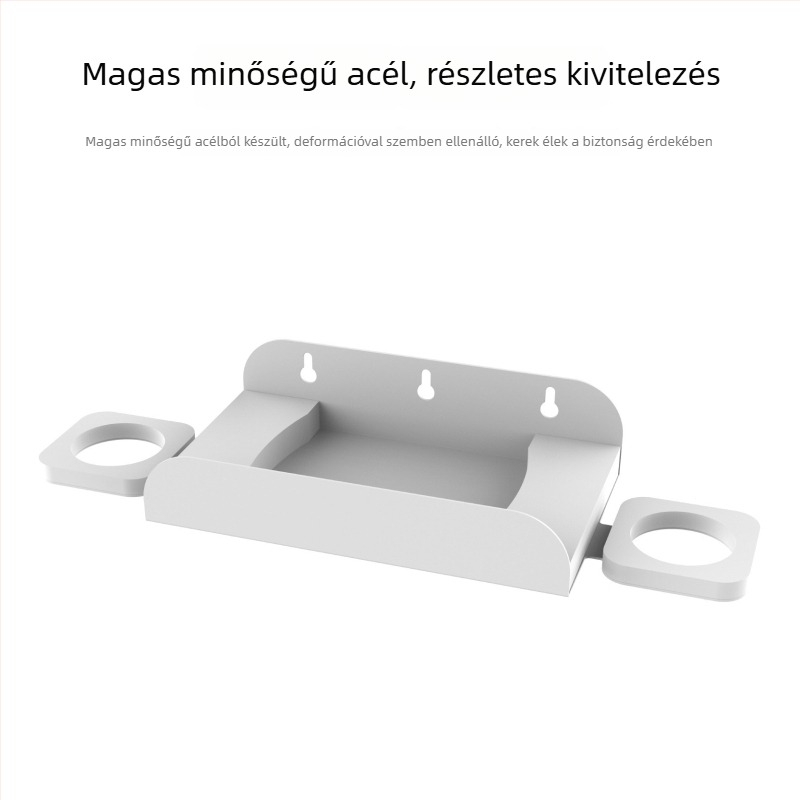 PGTECH Meta Quest 3S VR fali tartó — Anyag: vas, ABS; Tömeg: 495 g; Alkalmazás: falon