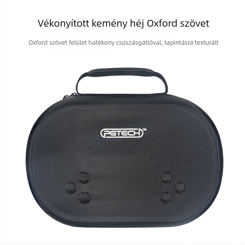 PGTECH Meta Quest 3S VR fejhallgató tároló – EVA védőkemény tok, 640 g