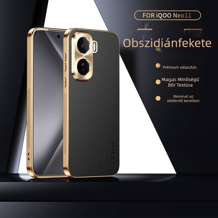 IQOO Z9 Turbo kompatibilis telefontok elektroplatinált felülettel, ütésálló védelem, ötvözetes kivitel, stílus: hátlapi tok (Kompatibilis IQOO Z9 Turbo, Elektroplatinált felület, Ütésálló védelem, Ötvözetes kivitel, Stílus: hátlapi tok)