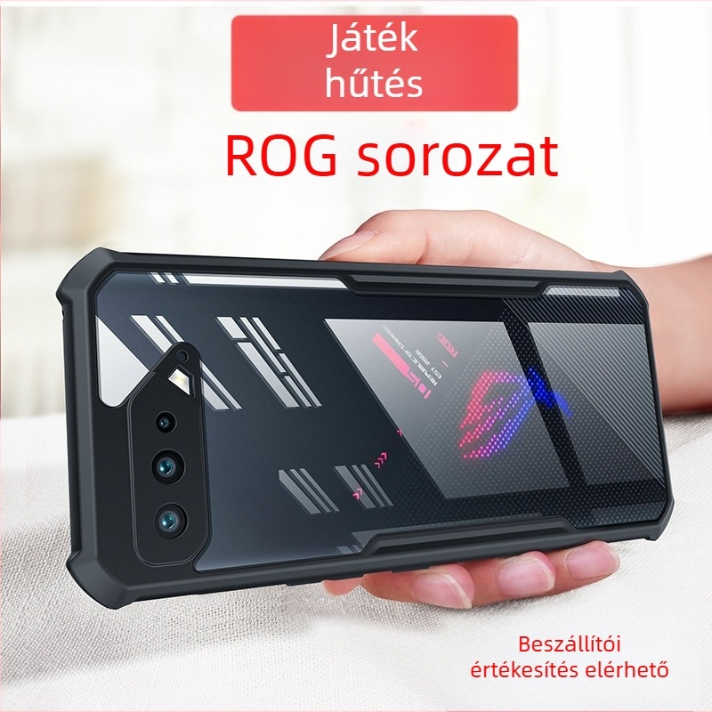 ASUS ROG7 Gaming telefontok | TPU+PC, forró préseléssel készült, hőelvezetés, ütésálló