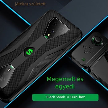 Helo szilikon teljes lefedésű tok Black Shark 4 Pro-hoz, Black Shark 3 védőtok és Black Shark 4 ütésálló tok