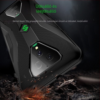 Helo szilikon teljes lefedésű tok Black Shark 4 Pro-hoz, Black Shark 3 védőtok és Black Shark 4 ütésálló tok