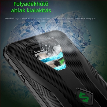 Helo szilikon teljes lefedésű tok Black Shark 4 Pro-hoz, Black Shark 3 védőtok és Black Shark 4 ütésálló tok
