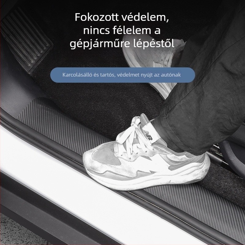 BYD Seal 06dmihez készült bőr küszöbvédő csík – belső autó módosítás, testreszabható