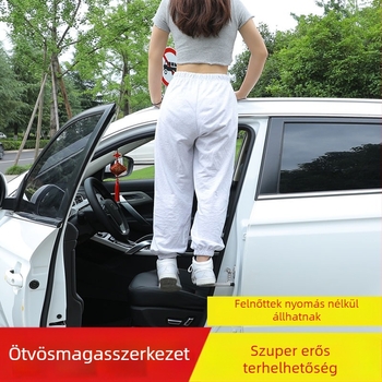 Autó tetőhöz való hozzáférési létra - pedál csúszásmentes alumínium ötvözetből, univerzális kompatibilitás (Márka: Yang Jie; Anyag: Alumínium ötvözet; Kompatibilis modellek: minden márka; Modellév: minden év)