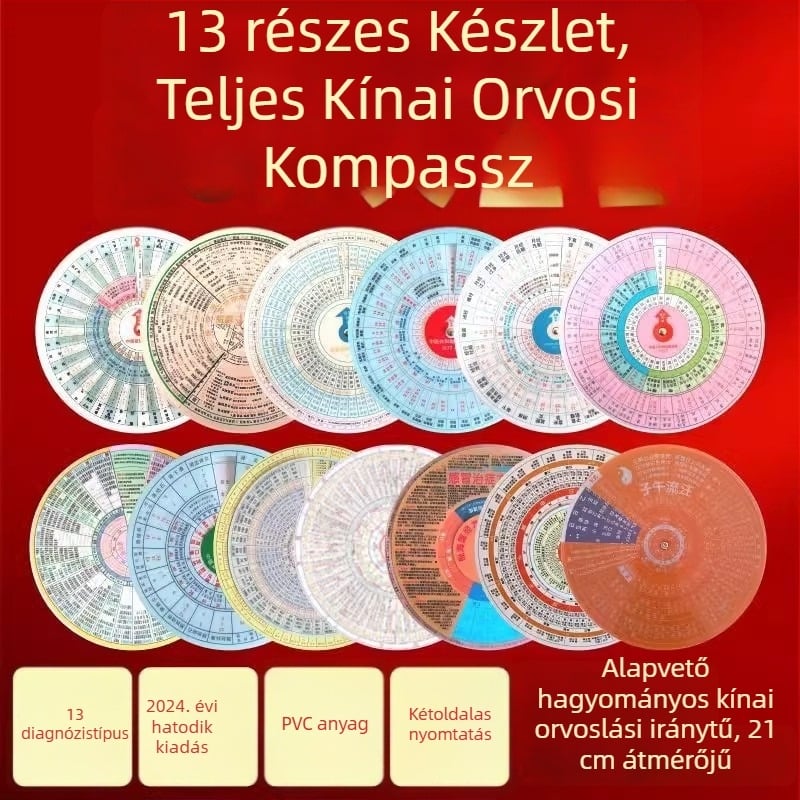 Tradicionális kínai orvoslás – szindrómák differenciálása és kezelés, tanulási segédeszköz kártyás korong önálló tanuláshoz oktatási klinikákon