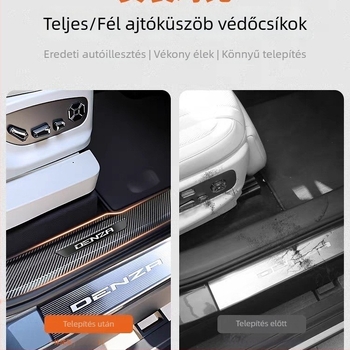 Denza N9 ajtó küszöb védőcsík — műanyag, karcolás elleni, ütés elleni, kompatibil Denza N9, automata váltó, Márka Jita