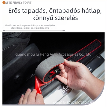 Autó ajtó küszöbvédő szalag (Márka: Ask kui; Anyag: PVC; Származás: Guangzhou; Modell: 881130; Univerzális kompatibilitás)