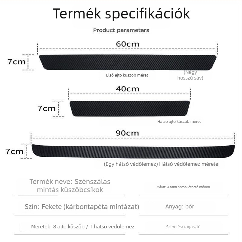 Xuanqi Ütközésgátló küszöbcsík – Szénszálas mintázatú bőr, Threshold modell, Általános kompatibilitás