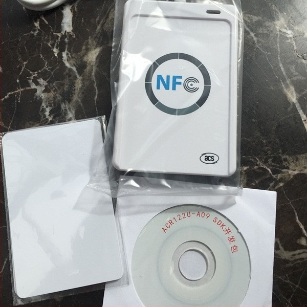 ACS ACR122U-A9 USB IC-kártya olvasó, modell ACR122U-A9, olvasási távolság 3–5 cm, olvasási idő 0,2 s