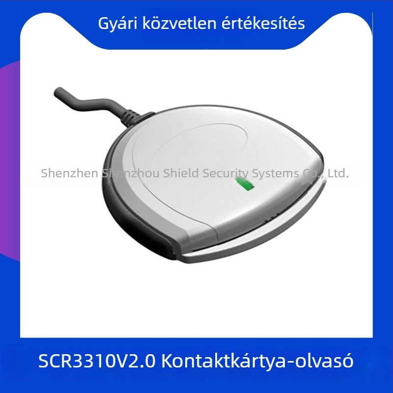 IDENTIV SCR3310v2.0 Okoskártya-olvasó USB 2.0 (Minta SCR3310v2.0, USB 2.0 interfész, Tömeg 44 g, Eredet Szingapúr)