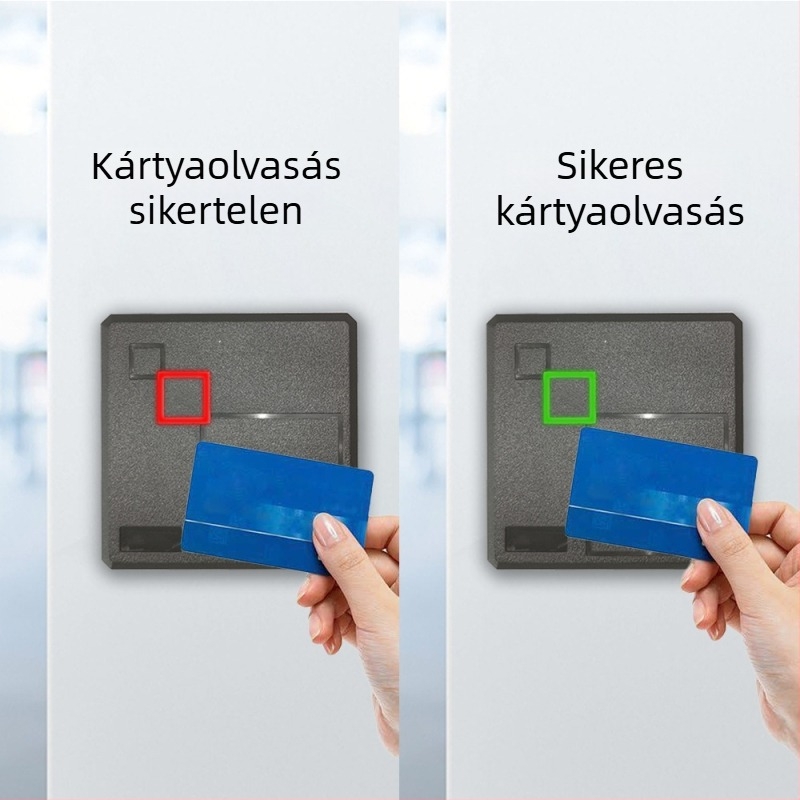 WG26/WG34 kártyaolvasó fej – modell Y86, IC/ID kártya kompatibilitás, érzékelési távolság 4–10, tápegység 5V