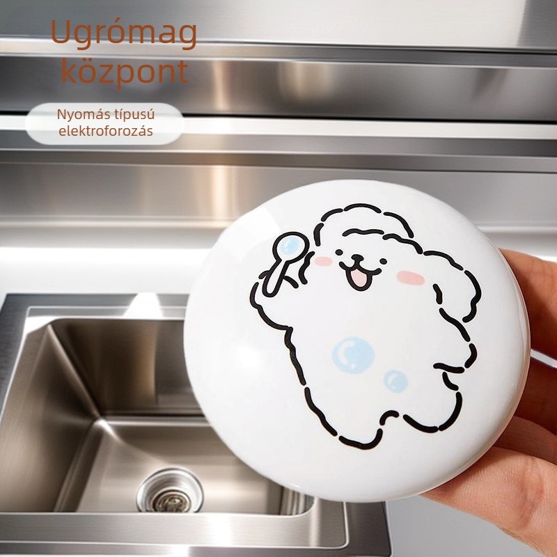 Fürdőszobai lefolyó dugó pattintós kivitelben, PP anyag, márka He Yue, modell Floor drain, szagtalanító funkció