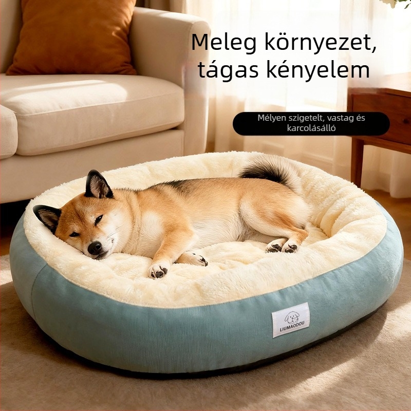 Paisner kutyaágy — vászon anyag, kutyáknak, könnyű tisztítás, ingyenes telepítés