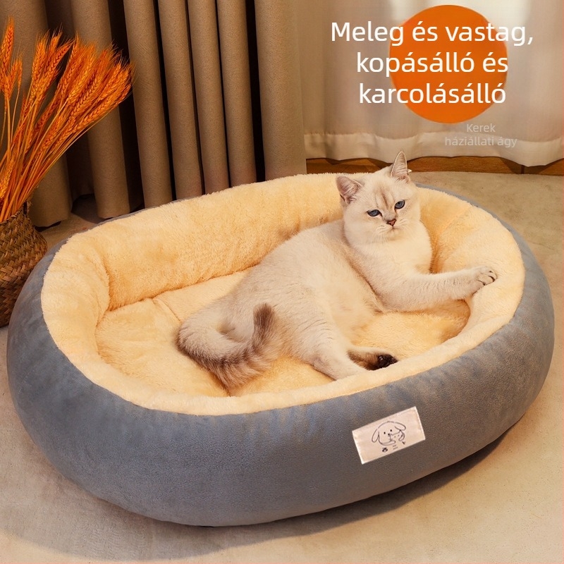 Paisner kutyaágy — vászon anyag, kutyáknak, könnyű tisztítás, ingyenes telepítés