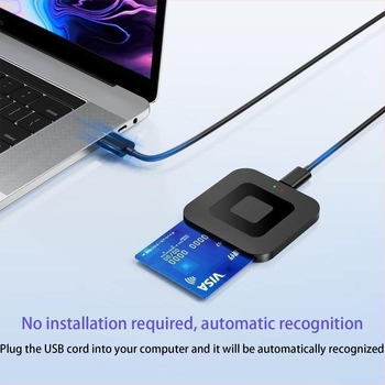 Xin jufeng XJF-605 USB 2.0 Kártyaolvasó, ABS, kompatibil Windows/Linux/Mac OS, 1 éves garancia