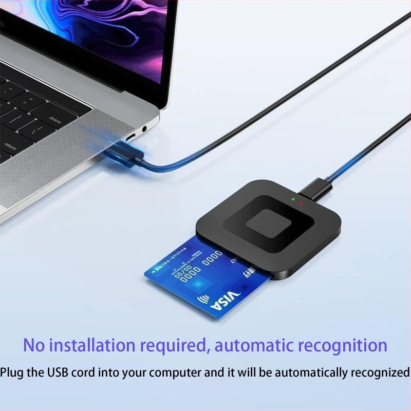 Xin jufeng XJF-605 USB 2.0 Kártyaolvasó, ABS, kompatibil Windows/Linux/Mac OS, 1 éves garancia
