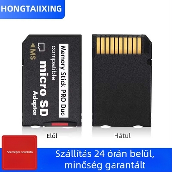 PSP Memory Stick adapter TF kártyához – USB 2.0, Univerzális PSV1000/2000 kompatibilis, Memóriakártya konvertáló