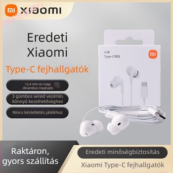Vezetékes Xiaomi fejhallgatóhoz mikrofon adapter, kapacitív technológia, vezetékes csatlakozás, 120 cm hosszú kábel, universális kompatibilitás