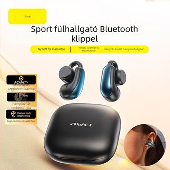 TZ15 Fülcsipeszes Bluetooth headset — Bluetooth 5.4, 10 m hatótáv, 4–8 óra üzemidő, sztereó hang
