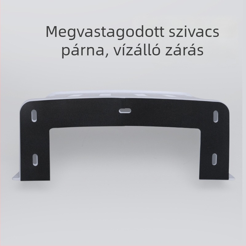 Négyzet alakú védőburkolat megfigyelő kamerához — műanyagból, falra szerelhető