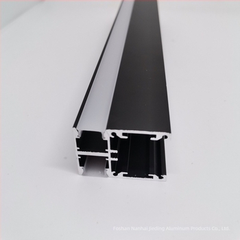JD-1127 LED lineáris világítási profil, 6063-T5 alumínium, anodizált felület, kétoldalas falra szerelhető fényprofil felülről és lefelé világítással, nappalira, irodába, hotelbe, borospincébe és bevásárlóközpontba