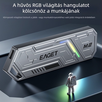 Yijie M.2 NVMe SSD tok – Mecha sorozat, Type-C 3.2, külső hordozható SSD