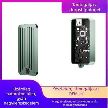 M.2 NVMe 2230 külső SSD tok Type-C-interfésszel, 10 Gbps átviteli sebesség