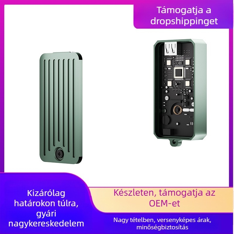 M.2 NVMe 2230 külső SSD tok Type-C-interfésszel, 10 Gbps átviteli sebesség