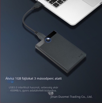 SSK 090 Külső HDD tok SATA USB 3.0 – Támogatja a 6 TB-ig