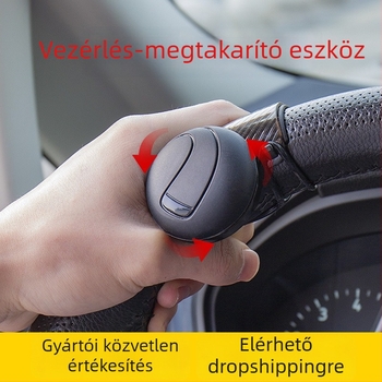 Kormánykerék segítő golyó, ABS + fémcsapágyak, univerzális modell, 80 g, testreszabható