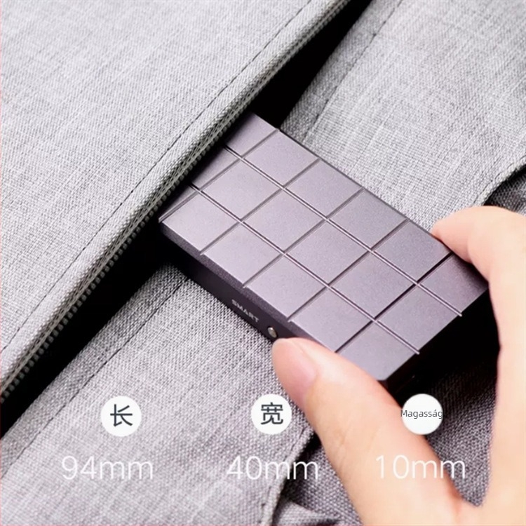 M.2 NVMe külső ház USB-C-vel, alumínium ötvözet, akár 4TB, 10Gbps (USB-C, alumínium ötvözet, akár 4TB, 10Gbps)