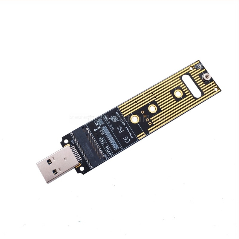 NVMe-USB 3.1 Type-A M2 ház JMS583 vezérlővel – 4 TB-ig támogatás, USB 3.1 Gen 2 10 Gbps, OEM feldolgozás